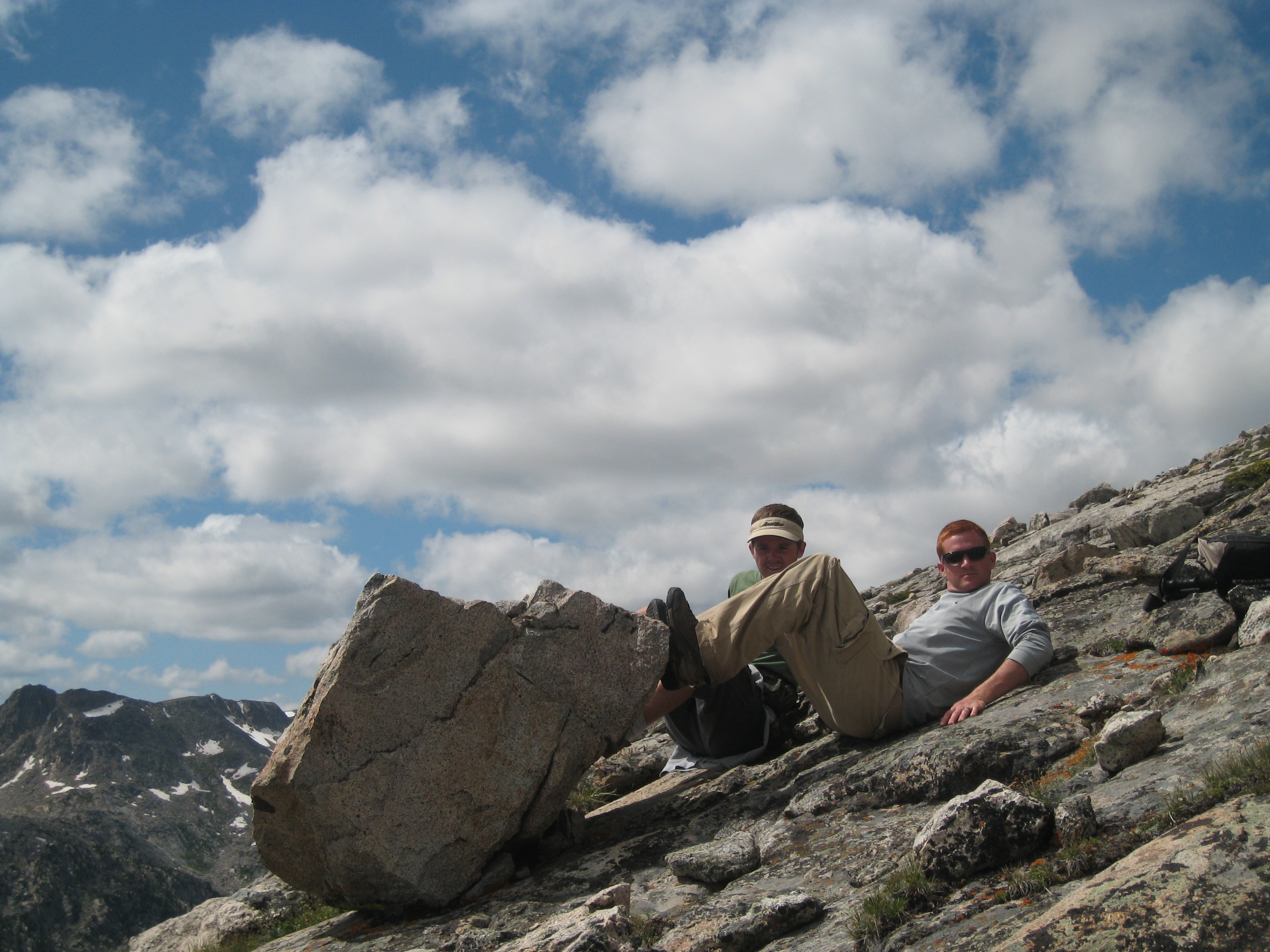 2009 Wind River Trip - Day 3 - Climbing Mount Victor